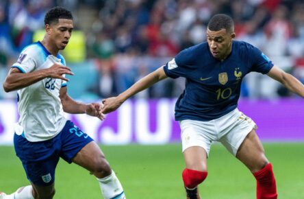 Jude Bellingham und Kylian Mbappe, Stars der EM 2024