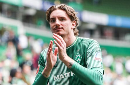 Nick Woltemade vom SV Werder Bremen