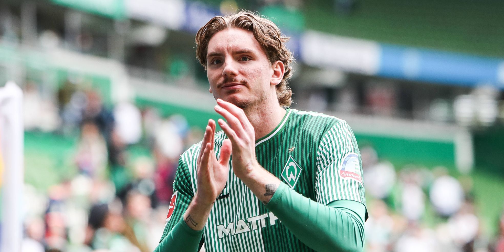 Nick Woltemade vom SV Werder Bremen