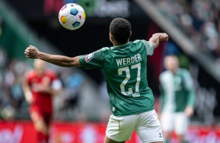 Felix Agu vom SV Werder Bremen