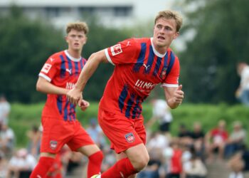 Mikkel Kaufmann & Paul Wanner vom 1. FC Heidenheim