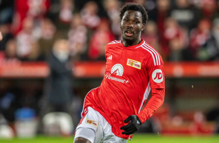 Datro Fofana zu seiner Zeit bei Union Berlin