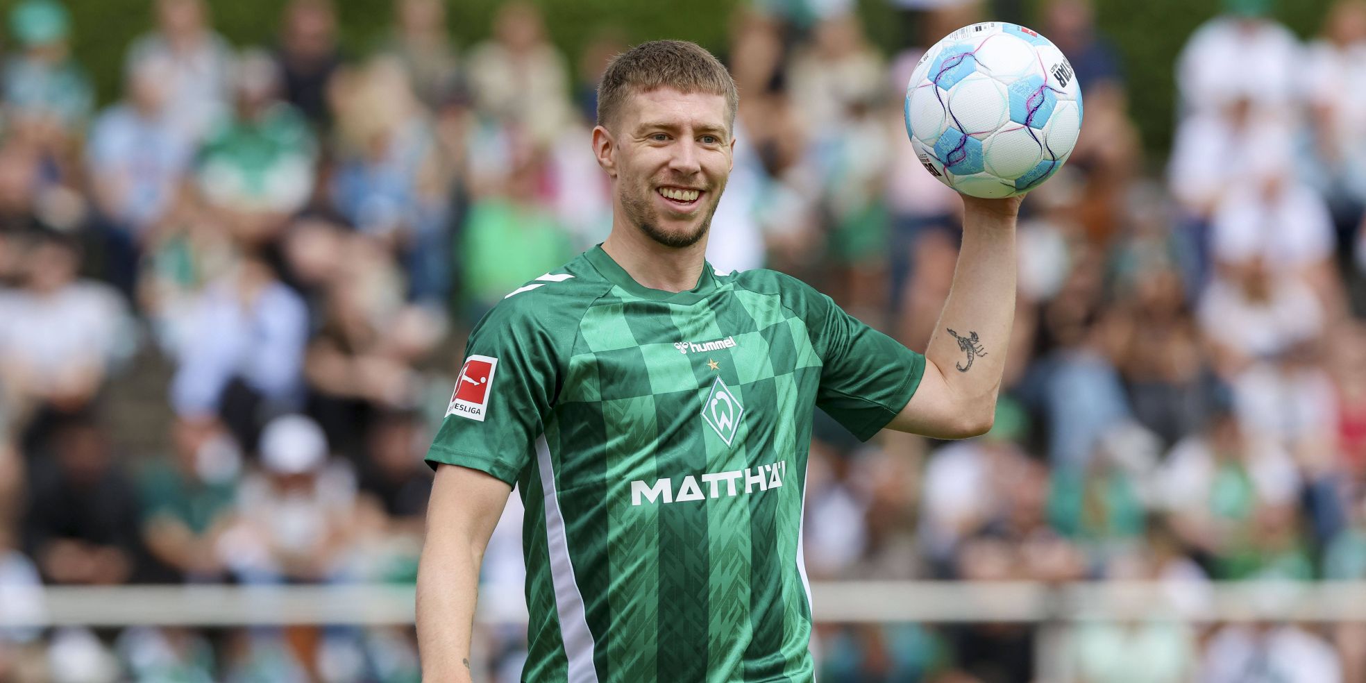 Mitchell Weiser vom SV Werder Bremen