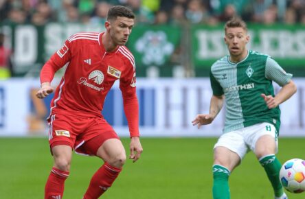 Robin Gosens von Union Berlin gegen Werder Bremen