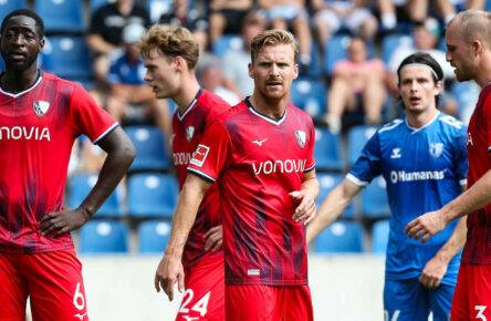 Dani de Wit und Co. bei einem Testspiel des VfL Bochum