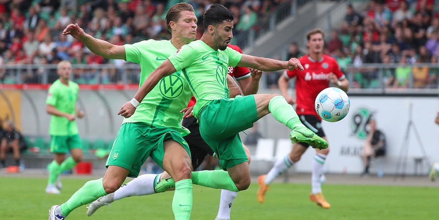 Der VfL Wolfsburg kann demnächst wieder auf Sommertransfer Mohamed Amoura zurückgreifen