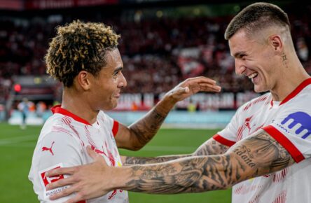 RB Leipzig: Antonio Nusa und Benjamin Sesko