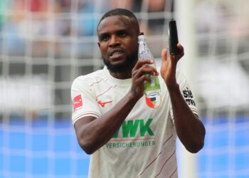 Frank Onyeka vom FC Augsburg