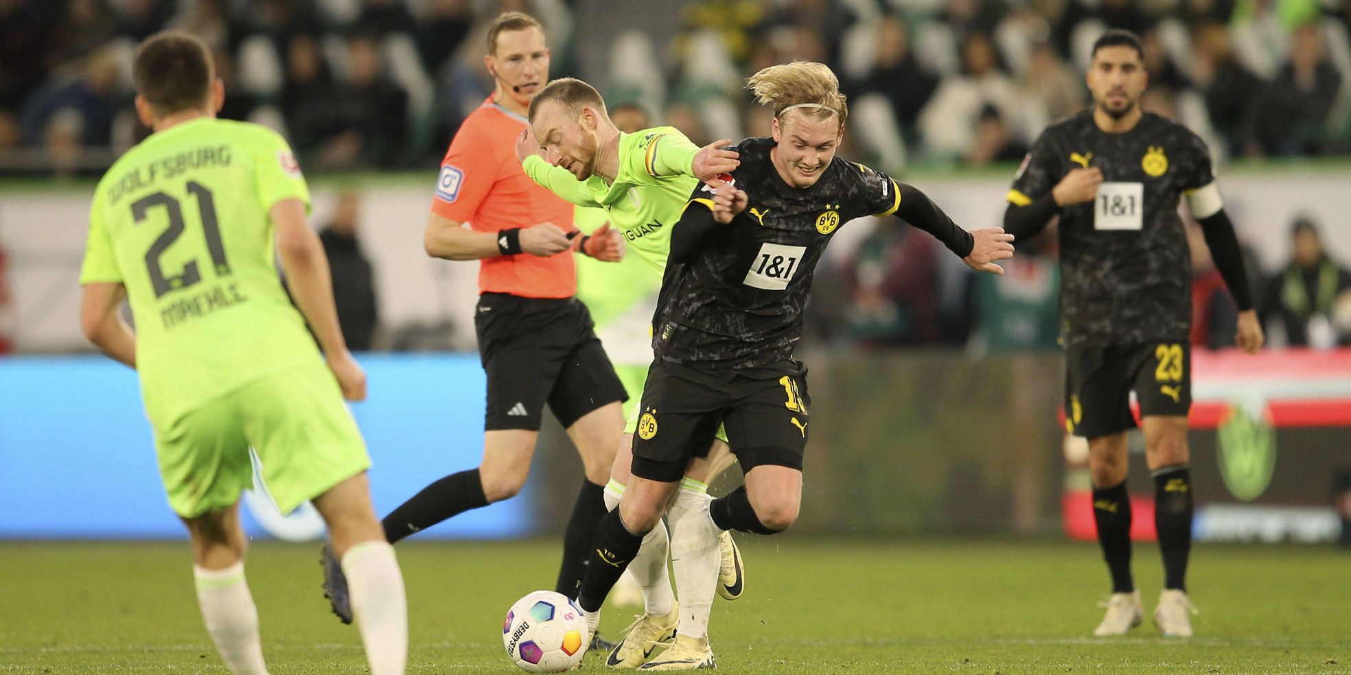 Julian Brandt und Maximilian Arnold