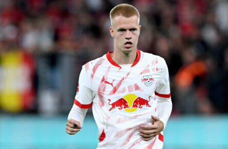 Arthur Vermeeren bei seinem Debüt für RB Leipzig