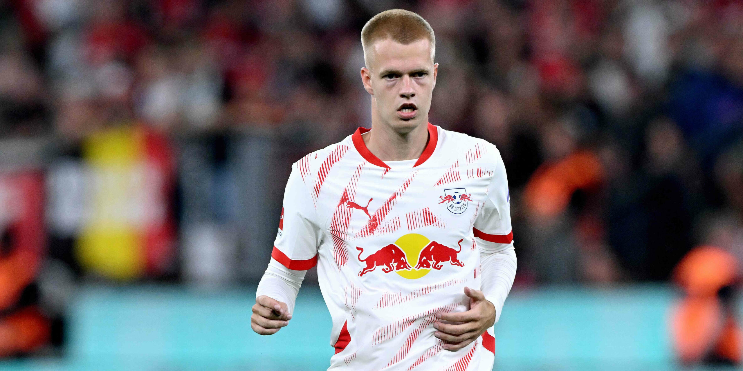 Arthur Vermeeren bei seinem Debüt für RB Leipzig