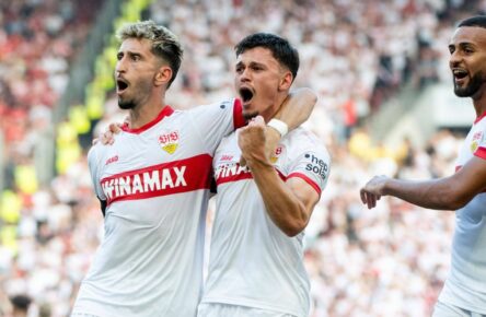 VfB Stuttgart: Josha Vagnoman (r.) und Fabian Rieder (m.) drängen in die Startelf