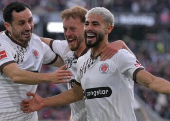 Der FC St. Pauli und Saad fuhren gerade in der Bundesliga ihren ersten Sieg ein