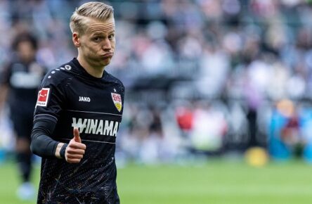 Beim VfB Stuttgart mit durchwachsenem Start: Chris Führich