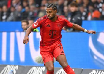 Serge Gnabry vom FC Bayern München