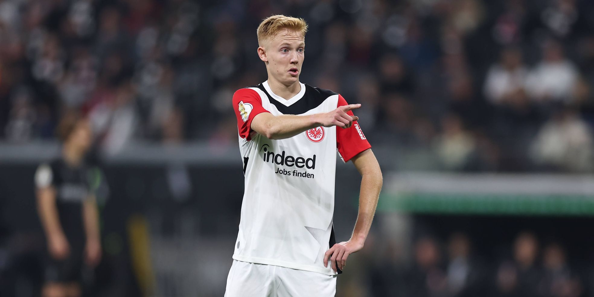 Hugo Larsson von Eintracht Frankfurt