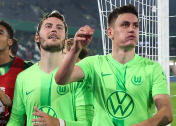 Joakim Maehle vom VfL Wolfsburg