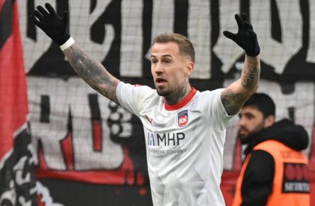 Niklas Dorsch vom 1. FC Heidenheim