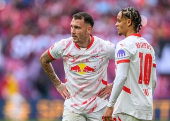 RB Leipzig: David Raum und Xavi Simons