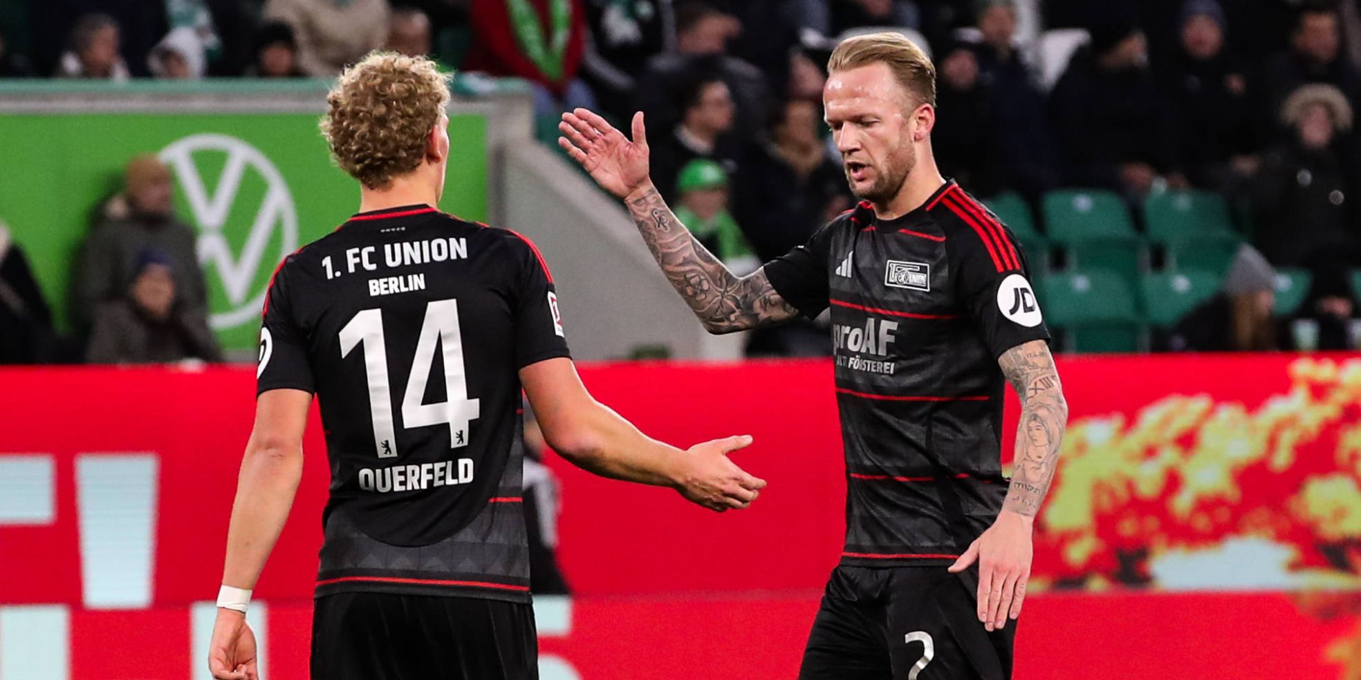 Union Berlin: Leopold Querfeld und Kevin Vogt