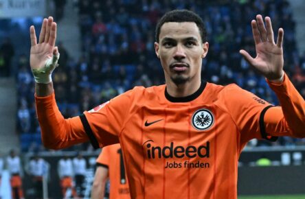 Hugo Ekitike von Eintracht Frankfurt