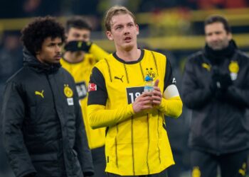 Julian Brandt und Karim Adeyemi vom BVB