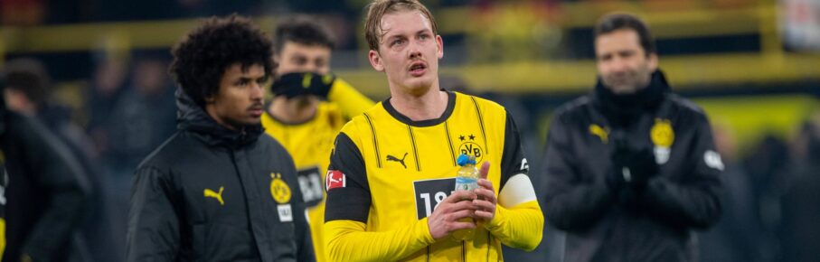 Julian Brandt und Karim Adeyemi vom BVB