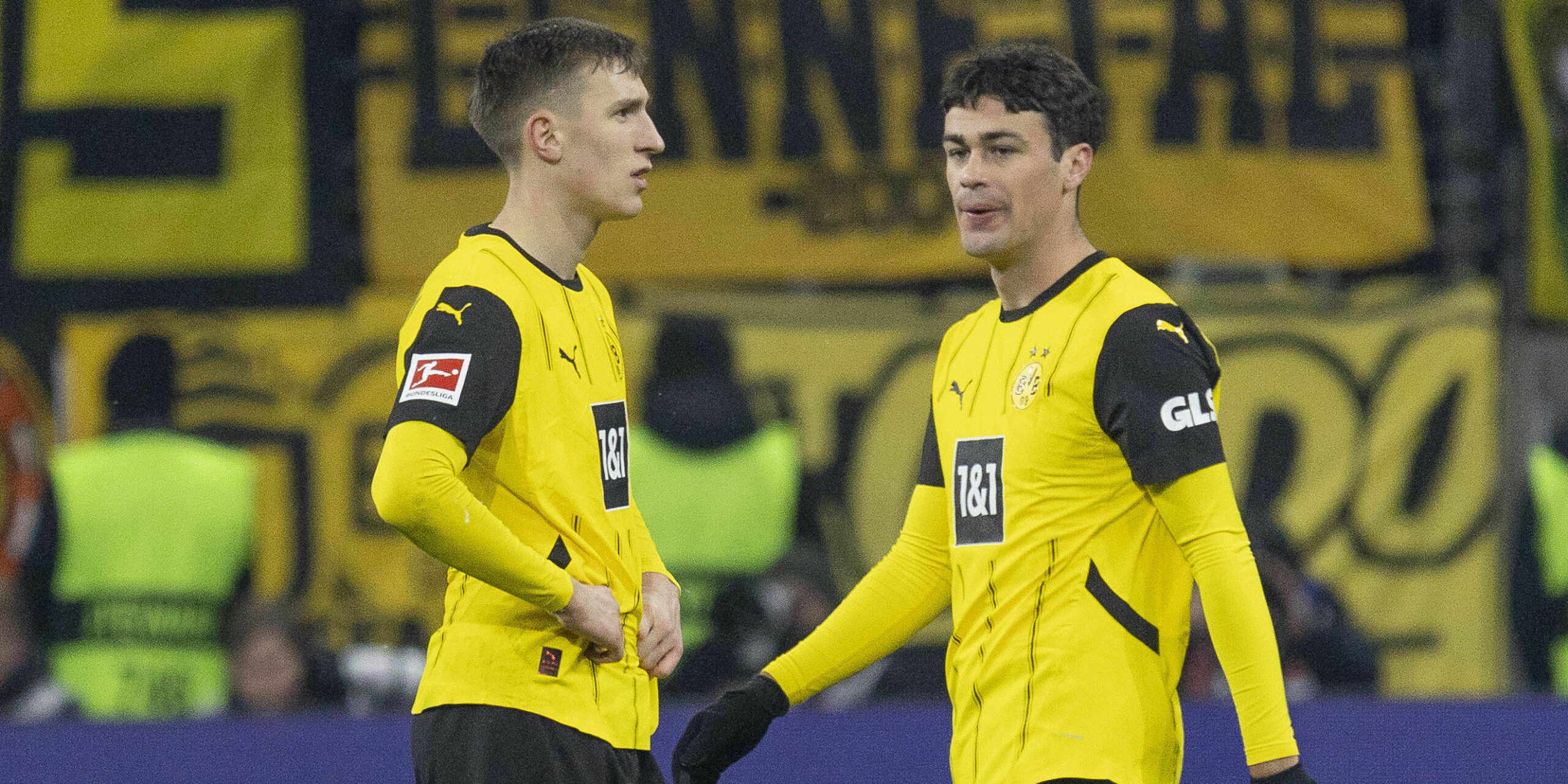 Nico Schlotterbeck und Giovanni Reyna hoffen auf Besserung mit dem BVB.