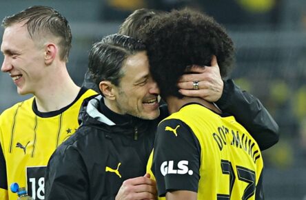 Niko Kovac herzt zwei der klaren Gewinner bei Borussia Dortmund: Maximilian Beier und Karim Adeyemi