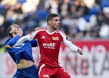 Comunio-Geheimtipp Andrej Ilic (Union Berlin) setzt sich im Physisduell durch