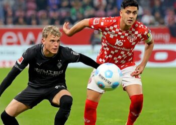 Bei Gladbach und Mainz 05 erfolgreich: Robin Hack und Nadiem Amiri