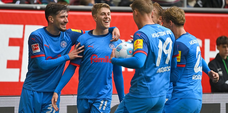Für Holstein Kiel im Abstiegskampf erfolgreich: Alexander Bernhardsson