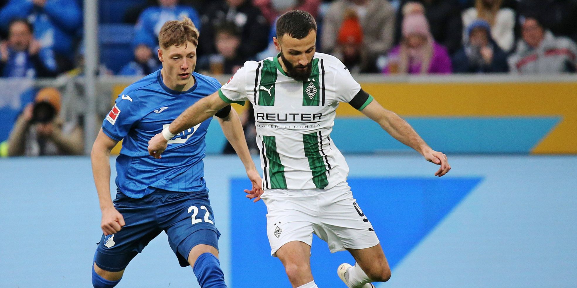 Franck Honorat trifft für Gladbach gegen die TSG Hoffenheim