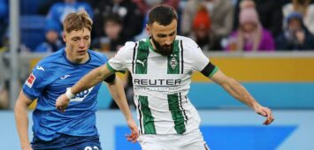 Franck Honorat trifft für Gladbach gegen die TSG Hoffenheim