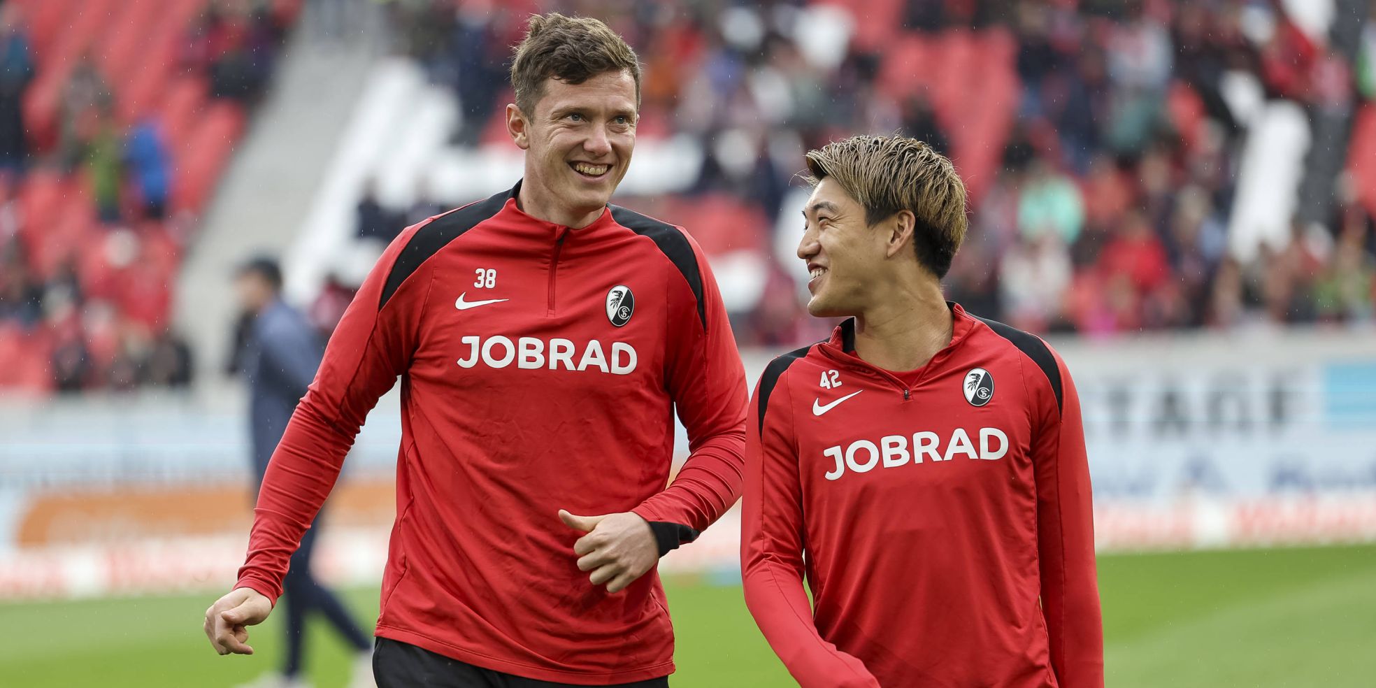 Michael Gregoritsch vom SC Freiburg im Gladbach-Fokus