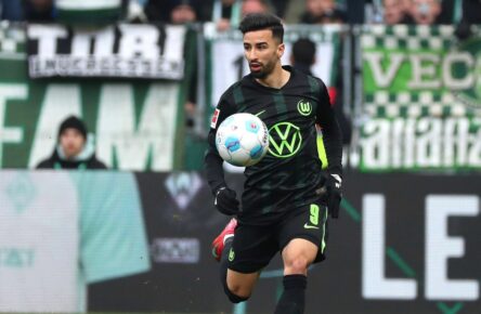 Mohamed Amoura vom VfL Wolfsburg