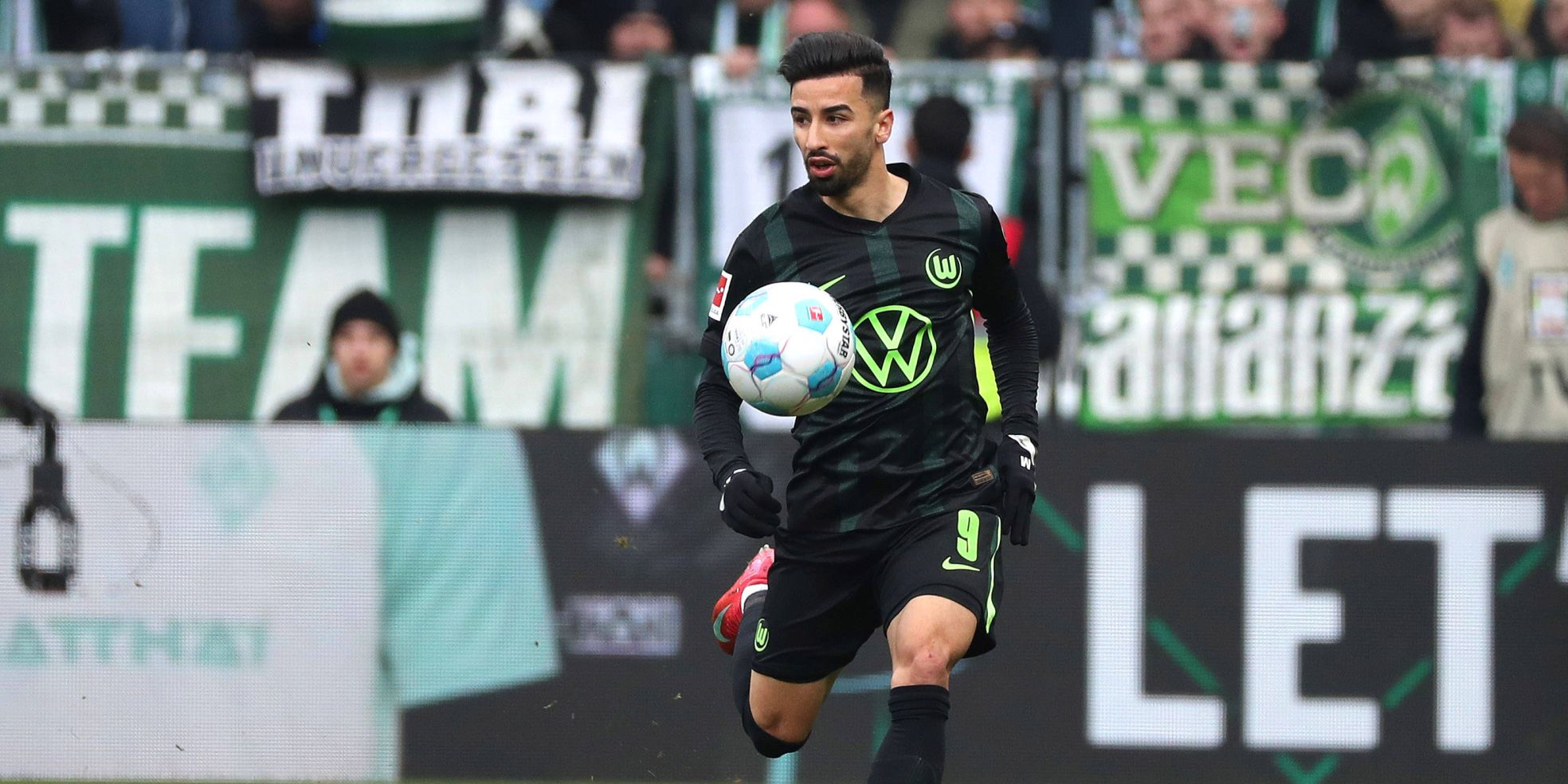 Mohamed Amoura vom VfL Wolfsburg