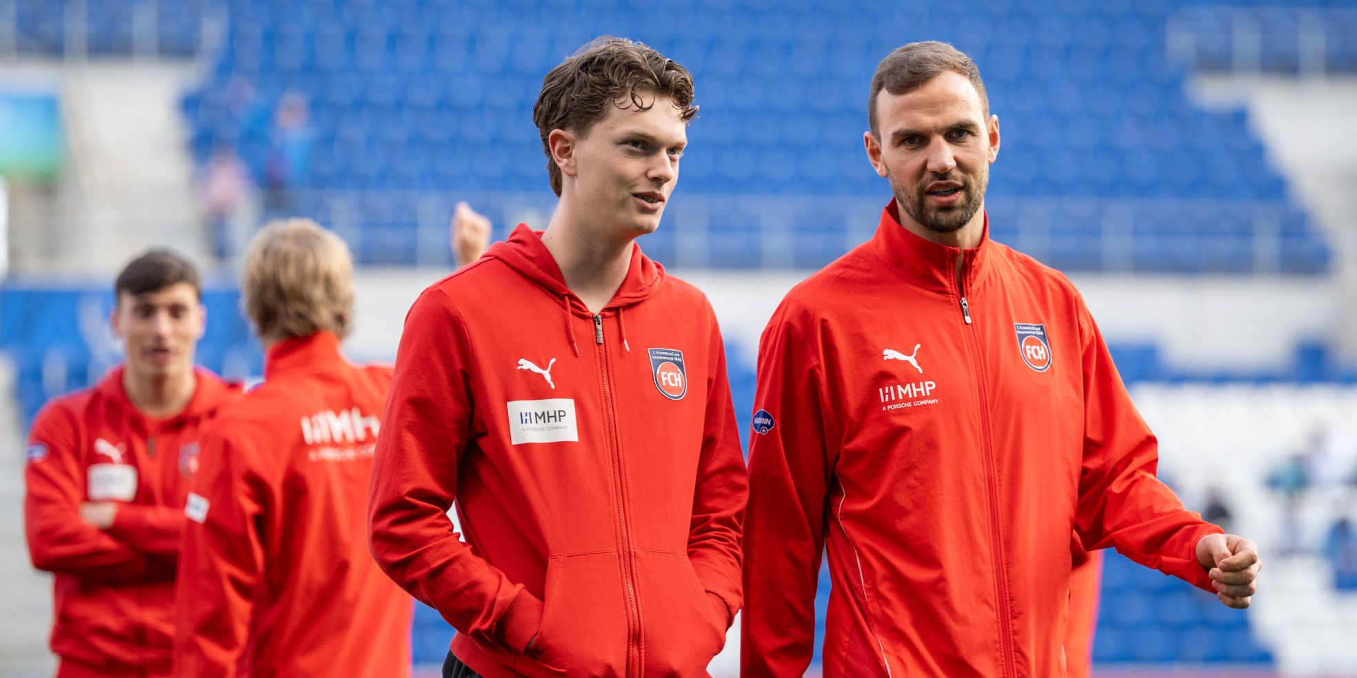 1. FC Heidenheim: Paul Wanner und Benedikt Gimber
