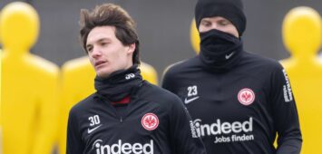 Paxten Aaronson von Eintracht Frankfurt