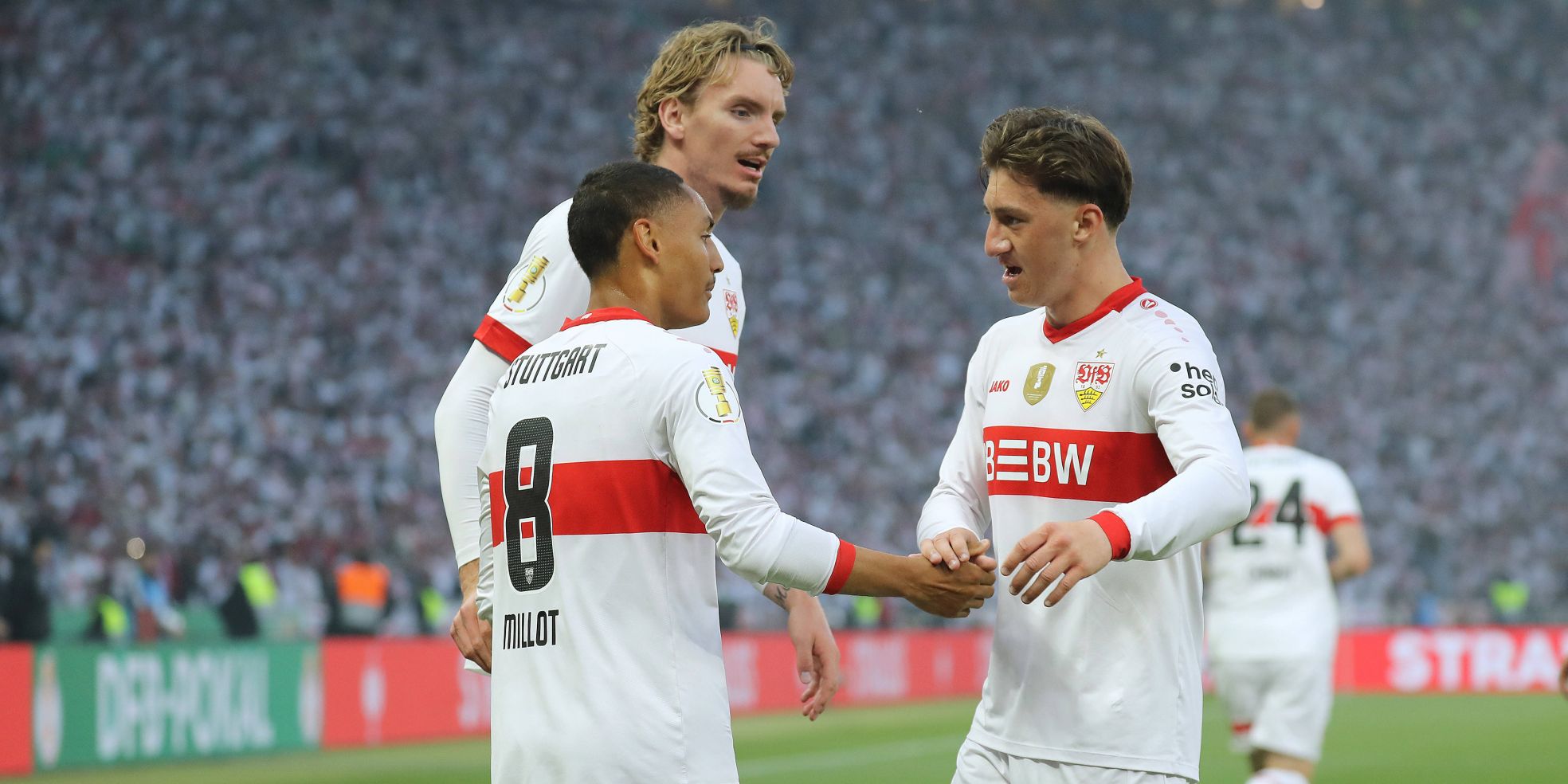 VfB Stuttgart: Enzo Millot, Nick Woltemade, Angelo Stiller