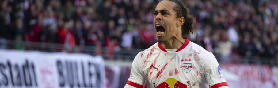 Yussuf Poulsen von RB Leipzig