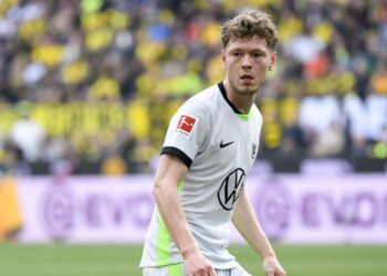 Andreas Skov Olsen vom VfL Wolfsburg