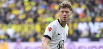 Andreas Skov Olsen vom VfL Wolfsburg