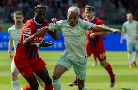 Felix Agu vom SV Werder Bremen