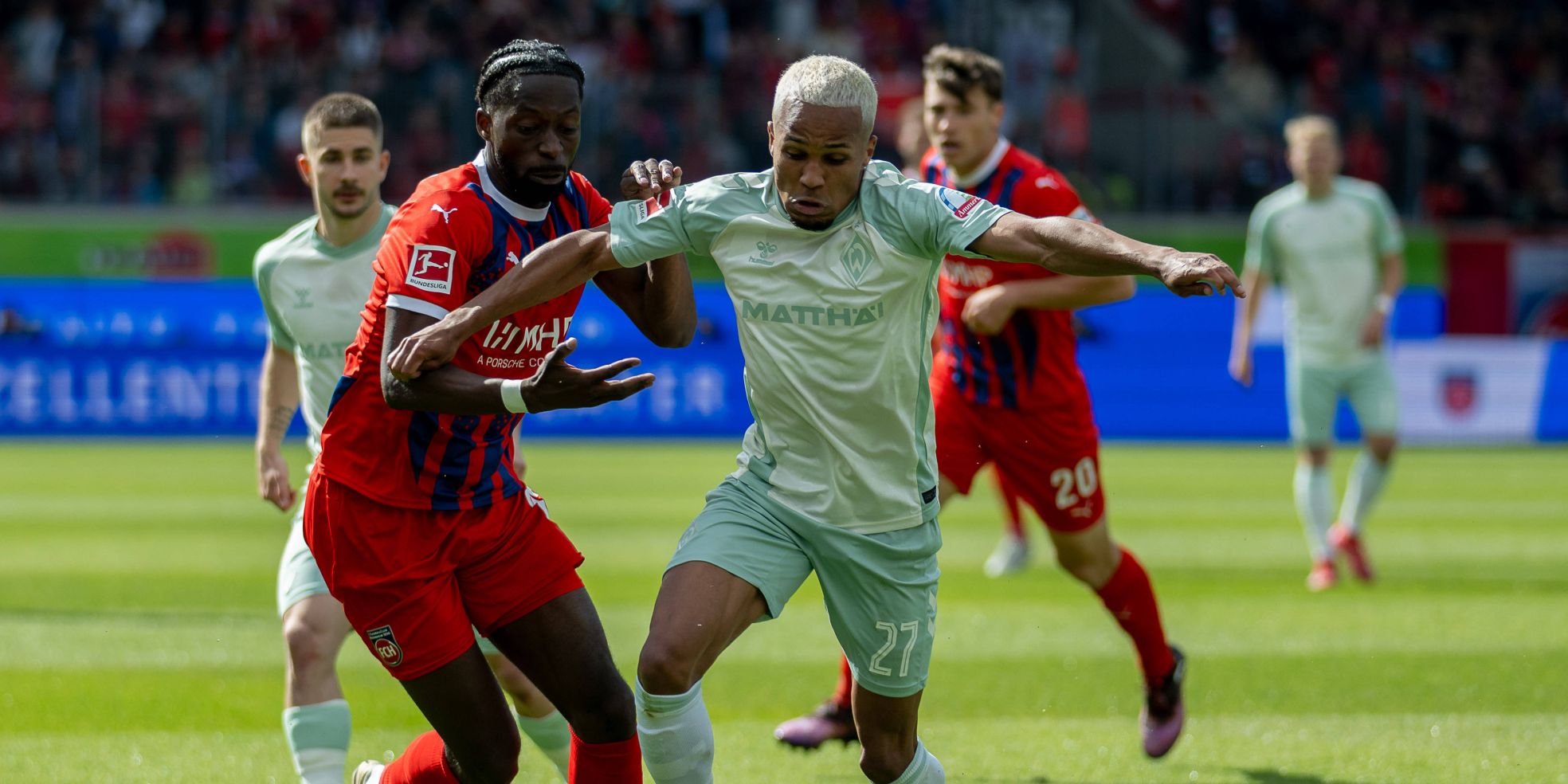 Felix Agu vom SV Werder Bremen