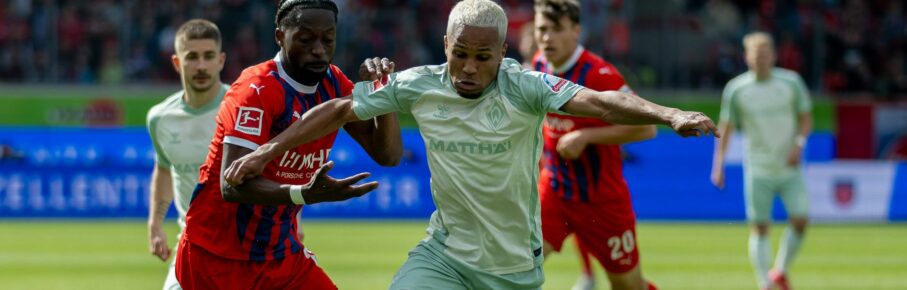 Felix Agu vom SV Werder Bremen