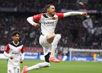 Hugo Ekitike von Eintracht Frankfurt