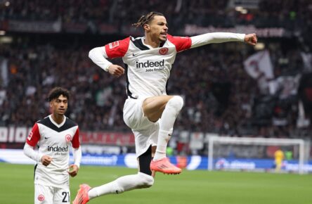 Hugo Ekitike von Eintracht Frankfurt