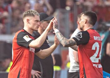 Leverkusens Florian Wirtz und sein möglicher Nachfolger Aleix Garcia