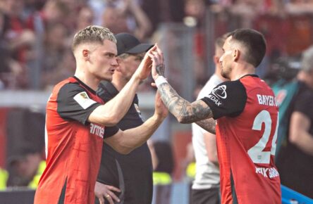 Leverkusens Florian Wirtz und sein möglicher Nachfolger Aleix Garcia